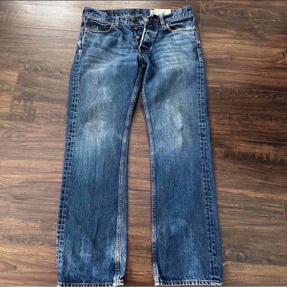 Hollister Men's Straight Blue Jeans